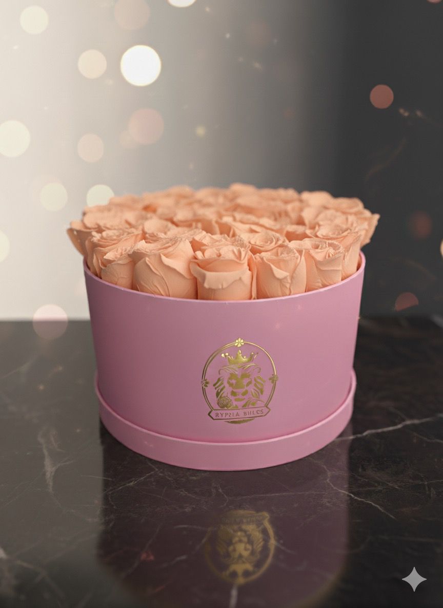Caja de Rosas Naturales