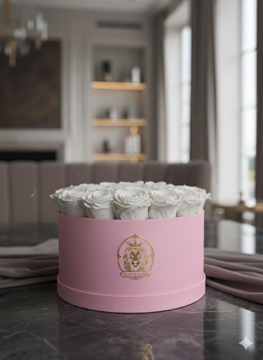 Caja de Rosas Naturales