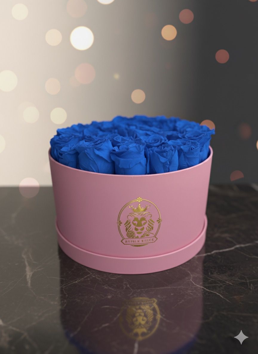 Caja de Rosas Naturales