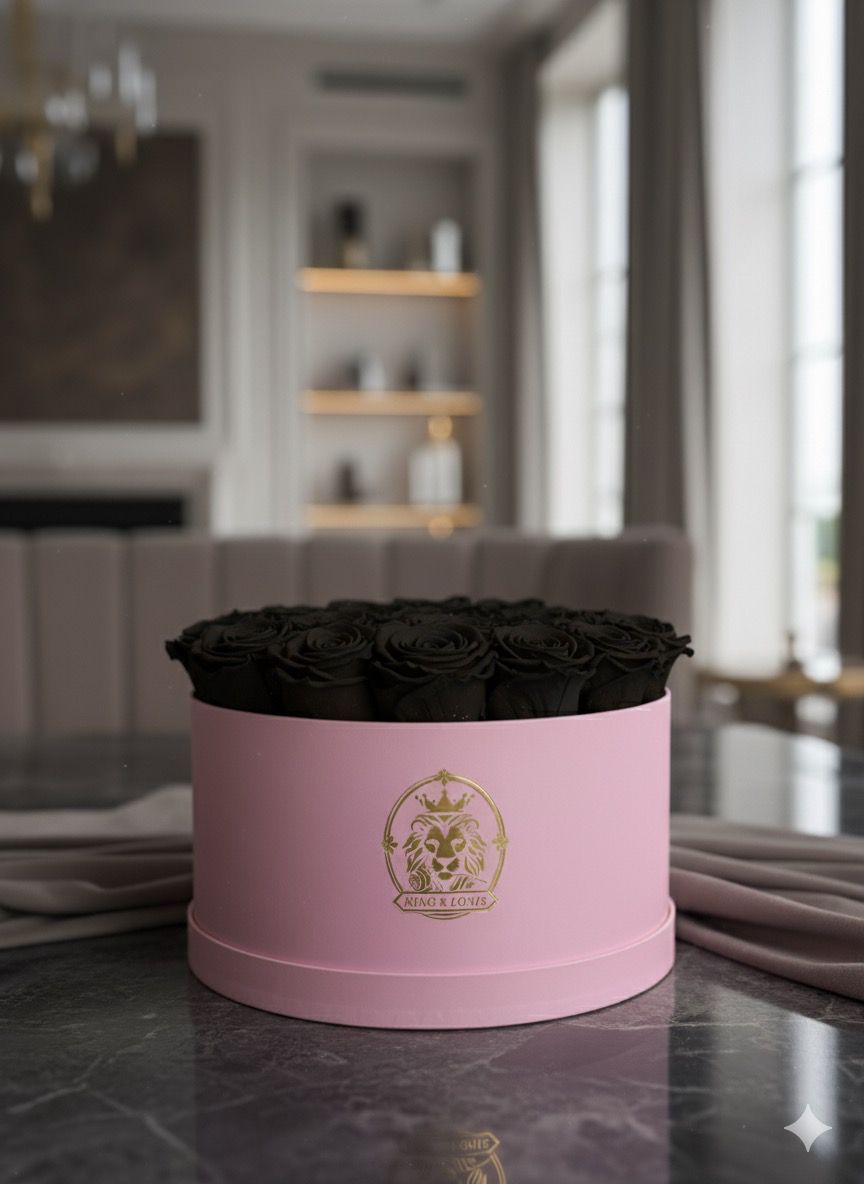 Caja de Rosas Naturales