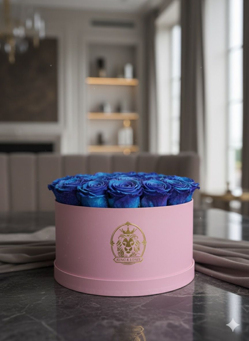 Caja de Rosas Naturales