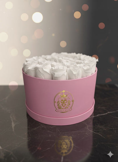 Caja de Rosas Naturales